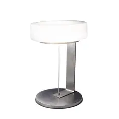 Christophe Pillet, Caisse Claire Lamp, for Ecart, brushed steel, frosted glass