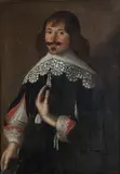 Gilbert Jackson, A three-quarter portrait of a gentleman, Oil on canvas