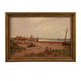 Alexander Young, Largo, on the Fife coast, oil on canvas