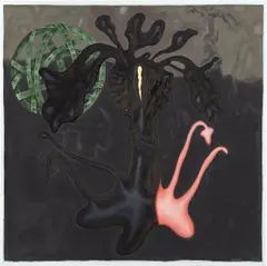 Jörg Immendorff, Ohne Titel (Aurora I), 2001, Öl auf Leinwand