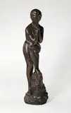 Wilhelm Lehmbruck, Mädchen mit aufgestütztem Bein