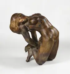 Waldemar Grzimek, Schwebende II, 1966, Bronze mit brauner Patina. Höhe: 54,5 cm (21 ½ in.)