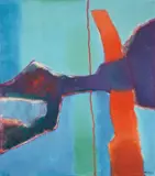 Rot by Fritz Winter, 1966, Öl auf Leinwand, sold May 2008