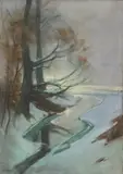 Karl Hagemeister, Märkische Winterlandschaft
