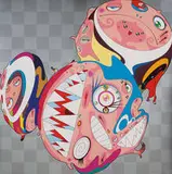 Melting DOB E by Takashi Murakami, 2001, Color lithograph, sold Mar 2011