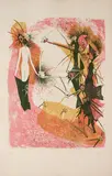 Dorothea Tanning, Les 7 Perils Spectraux; portfolio (7), Lithograph