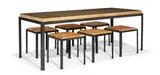 Danny Ho Fong, Osetsu Dei dining suite, c. 1958, Tropi-Cal