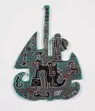 Ynez Johnston, Pair of shaped compositions