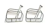 Walter Lamb, Armchair lounges with thick tubing (2), c. 1950, The Brown-Jordan Co