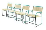 Walter Lamb, Dining chairs (4), 1953, Brown-Jordan Co