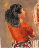 Pierre Bonnard, Jeune Fille Vue de Dos (Girl Seen from Behind), 1942-46, Lithograph