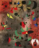Le Reveil au Petit Jour (from Constellations) by Joan Miró, 1959, Porchoir over photolithography, sold Mar 2011