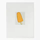 Donald Baechler, Creamsicle, 1999, soft-ground etching and aquatint printed on Magnani Pescia paper