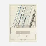 Cy Twombly, Untitled from Hommage à Picasso, 1973, offset lithograph in colors