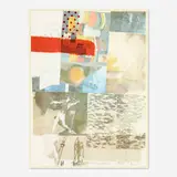 Robert Rauschenberg, Untitled from a Portfolio of Thirteen Prints to Commemorate Anthology Film Archives, 1982, screenprint in colors