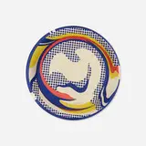 Roy Lichtenstein, Paper Plate, 1969, screenprint in colors on paper plate