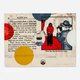 Enrique Chagoya, Flame Boy from the Collective Impressions portfolio, 1998, screenprint in colors