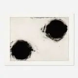 Donald Sultan, Pomegranates II, 1990, etching and aquatint