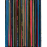 Gavin Perry, untitled, 2008, vinyl tape, spray paint, resin on plywood
