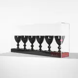 Philippe Starck, Un Parfait Boxed Set (from the Darkside collection), 2005, crystal, silk, Plexiglas