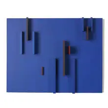 David Barr, No. 33, 1968, enamel on panel