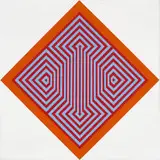 John Pearson, Call #2, 1966, acrylic on canvas
