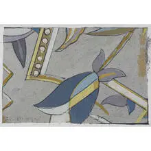 untitled by Rolph Scarlett, c. 1945, gouache on board, sold Apr 2010
