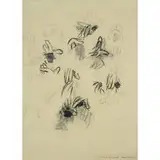 Michael Hurzon, untitled, charcoal on paper