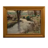 Paul Lauritz, A rushing stream
