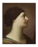 XVIIe siècle Ecole romaine, Sainte Bibiane, oil on canvas