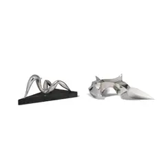 James Edward Ritchie, At the Beach and Untitled, silver, inscribed 'Ritchie 3/8' and 'Ritchie 1/8' respectively