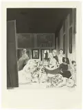 Richard Hamilton, Picasso´s meninas, 1973, Kaltnadel und Aquatintaradierung auf Papier