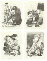 Der Mittler by Neo Rauch, 2006, 8 Lithographien, jeweils auf Velin, sold Dec 2016