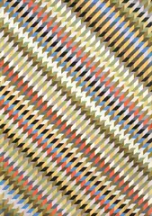 Zellenstufen by Anton Stankowski, 1970, Acryl auf Leinwand, sold Jun 2015