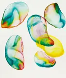 Ohne Titel by Jiří Georg Dokoupil, 2019, Seifenlauge und Pigment auf Leinwand, sold Dec 2023