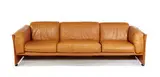 Mario Bellini, Couch & chair (2), 1976, Leather