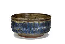Otto Heino, Large glazed ceramic bowl, Executed c. 1968