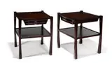Edmond J. Spence, Pair of nightstands, c. 1960, Industria Mueblera