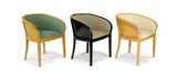 Ward Bennett, Group of Yoke armchairs (3)