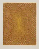 James Siena, Battery Variation I and Battery Variation III, 2005, Screenprint