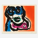 Karel Appel, Untitled, 1975, etching and aquatint with carborundum in colors