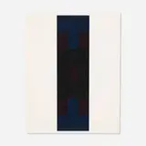 Ad Reinhardt, Untitled #3 from 10 Screenprints, 1966, screenprint in colors on heavy wove paper