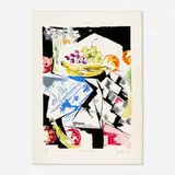Jacob Lawrence, Morning Still Life, 1976, screenprint in colors on Arches 88