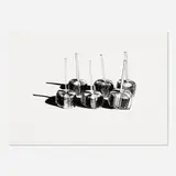Wayne Thiebaud, Suckers State I, 1968, lithograph