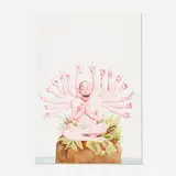 Yue Minjun, Smile-ism No. 4, 2006, lithograph in colors