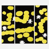 Alex Katz, Homage to Monet (triptych), 2019, archival pigment inks on Innova Etching Cotton Rag 315