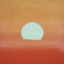Andy Warhol, Sunset, 1972, screenprint on paper