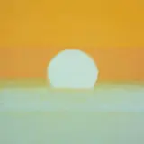 Andy Warhol, Sunset, 1972, screenprint on paper