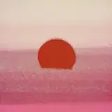 Andy Warhol, Sunset, 1972, screenprint on paper