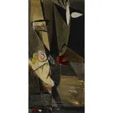 György Kepes, untitled, c.1939, oil and collage on canvas